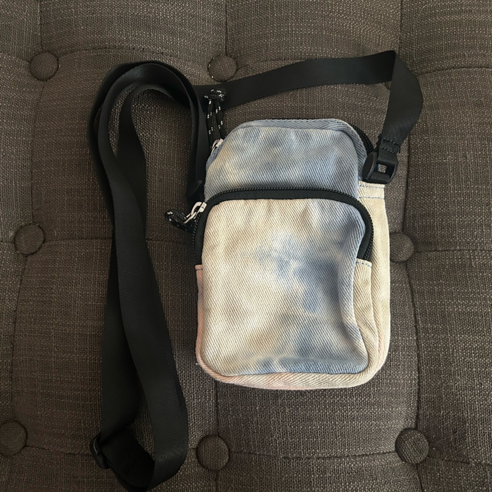 tie dye mini bag